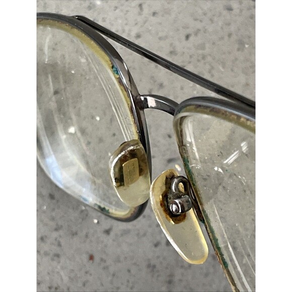 US EYEWEAR EYEGLASSES FRAMES ONLY Aviator FULL RIM 56-16-140 metal - Picture 13 of 14